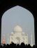 A stunning white marble structure - Taj Mahal