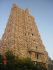 Sri Meenakshi Temple, this is the entrance tower richly decorated with sculptures